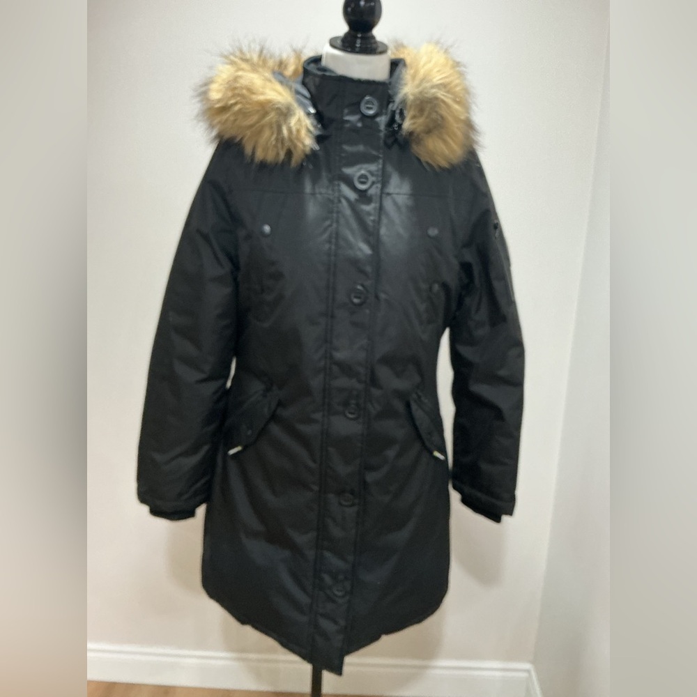 Nic&fion winter coat size large in black